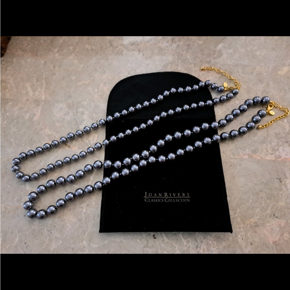 JOAN RIVERS classics collection pearl necklaces NEW